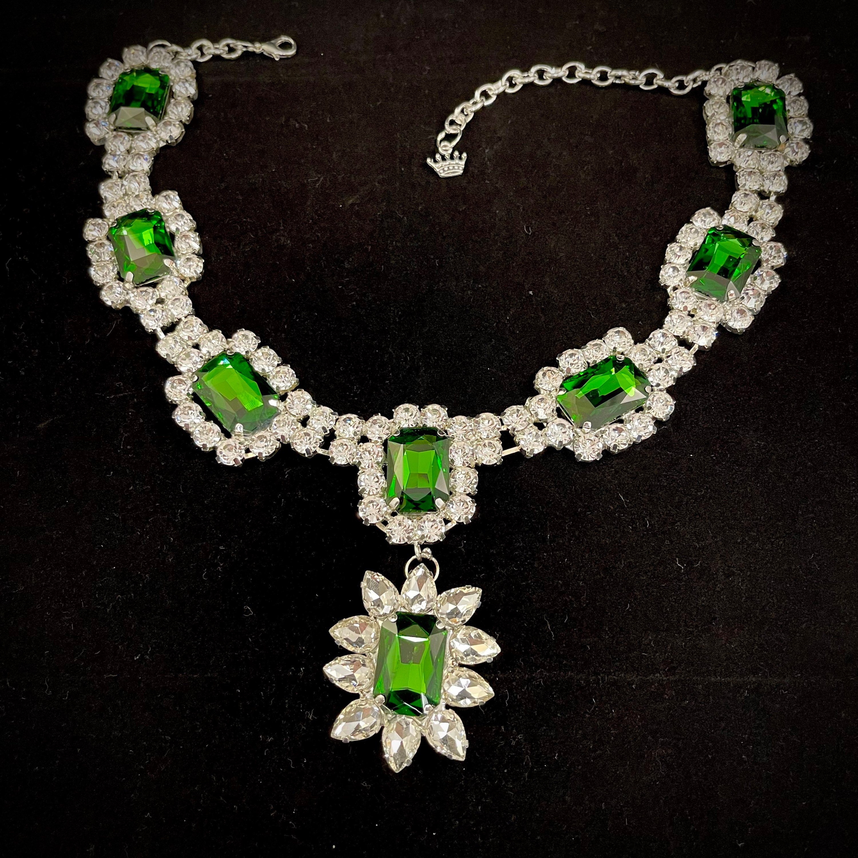 Elizabeth Taylors Bulgari Emerald & D Iamond Suite Necklace | Etsy Canada