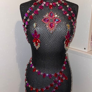 Full body jewel set / drag queen jewels / costume jewellery / stage jewellery