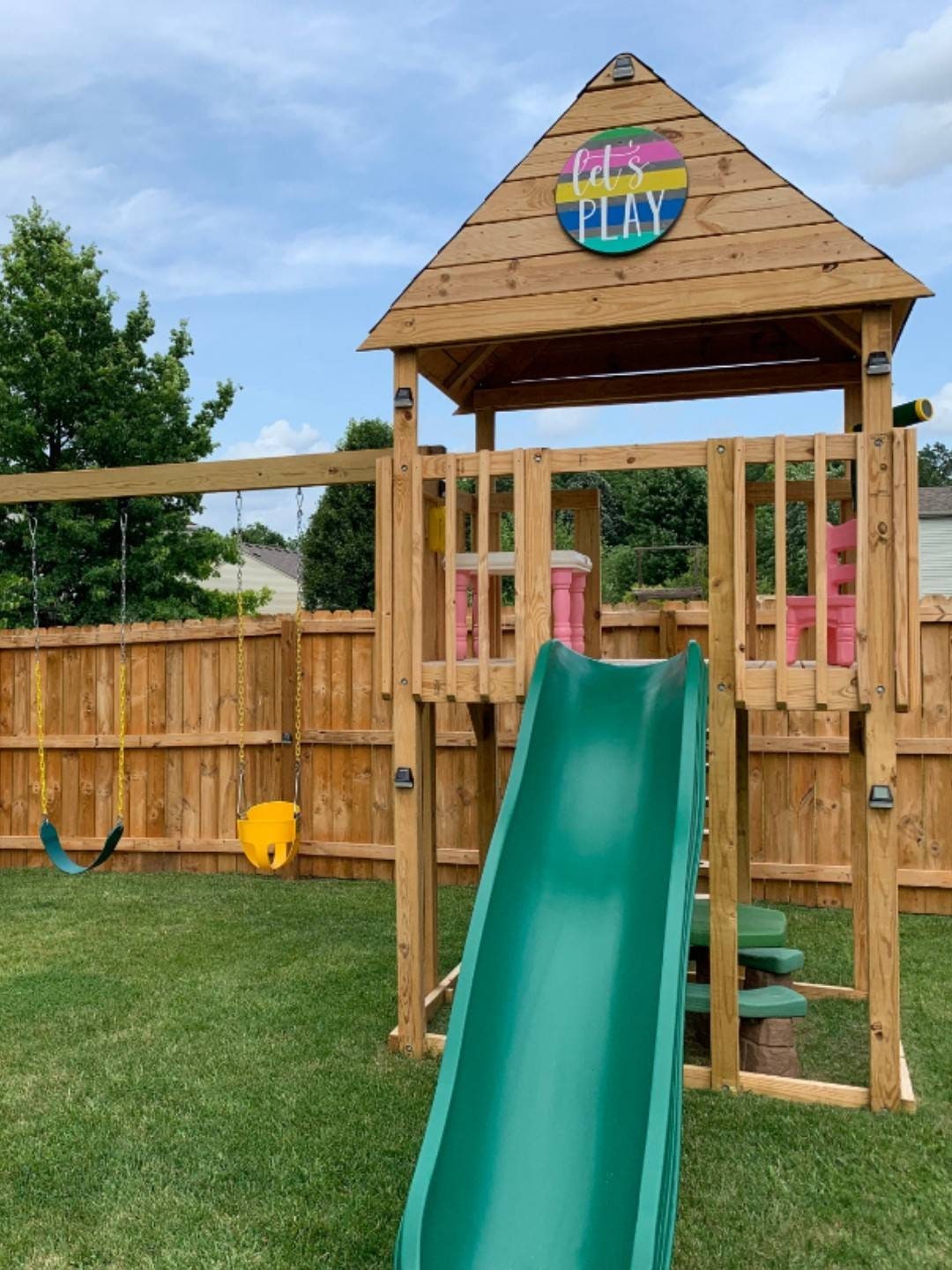 Play House Sign Kid play room sign Kid play area sign Tree Etsy