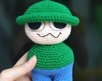 FNF Brobgonal crochet, Brobgonal FNF Plush Toy, Brobgonal Crochet, FNF Doll