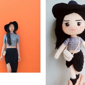 Personalized Doll, Custom Crochet Doll, Custom Plush Commission, Custom Doll,  Custom Plush from Drawing, Childrens Pictures to Plush Toys