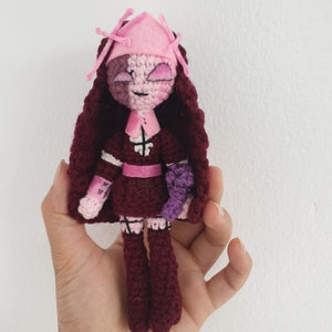 Sarvente FNF crochet doll, Custom doll, Sarvente Friday Night Funkin plush toys, Sarvente doll, stuffed Sarvente toys, Sarvente crochet doll
