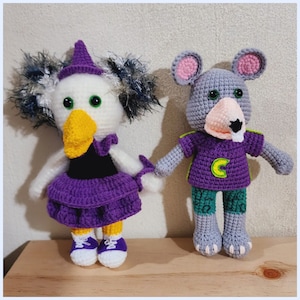 Custom Crochet Plushies Dolls 20cm