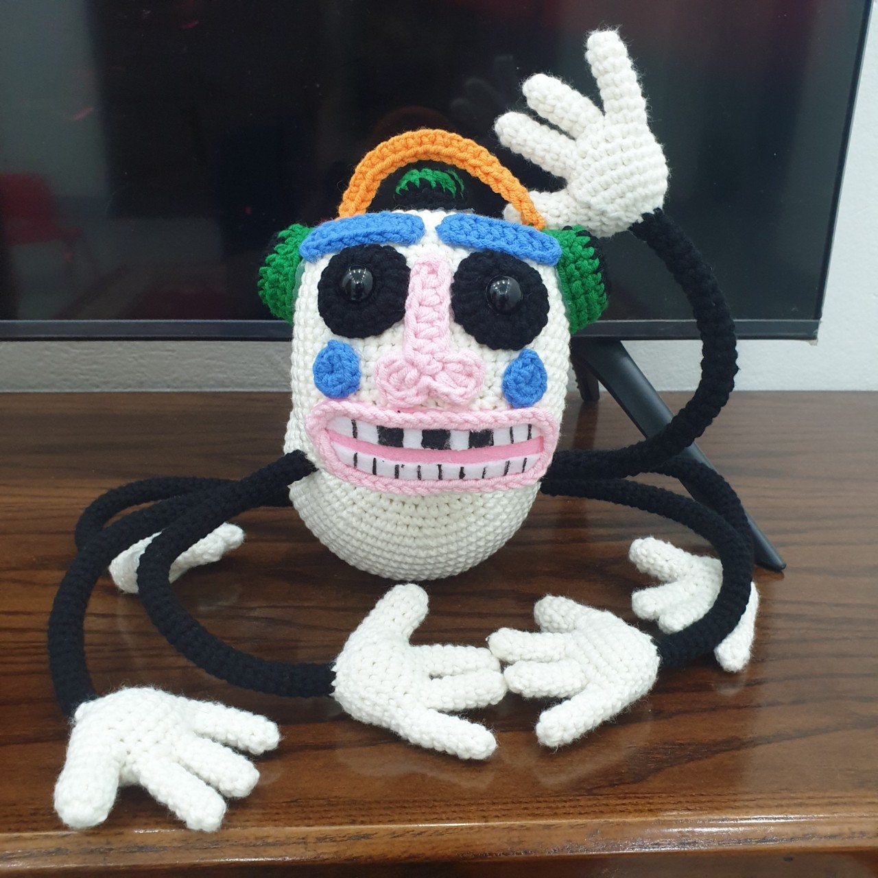 Bunzo Bunny Poppy Playtime Plush, Bunzo Bunny Poppy playtime crochet, Gift  for gamer 