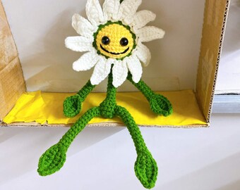 Car Mirror Hanging Accessories, Custom flower crochet plush