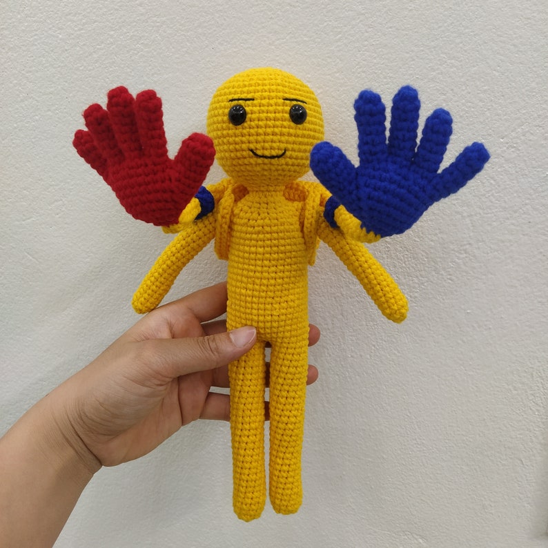 Poppy Playtime Player Plush 10'' 25cm Grab Pack Etsy