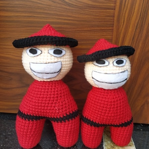 FNF Bambi Unfairness, Bambi Unfairness Peluche Toy, Bambi Unfairness Crochet, FNF Doll