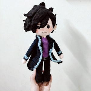 My custom doll 028 crochet plush, Personalized Doll, Custom Crochet Doll