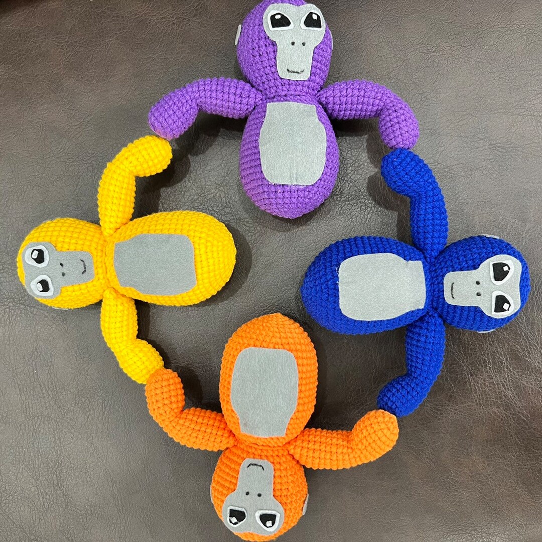 Gorilla Tag Crochet Plush, Gorilla Tag Crochet Toy, Gift for Boy