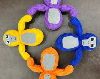 Gorilla Tag crochet plush, Gorilla tag crochet toy, Gift for boy, Halloween Gift