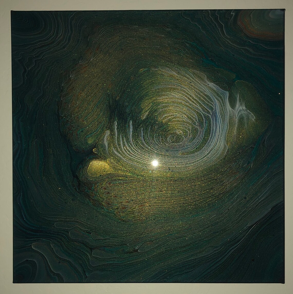 Sea of Green 20x20 Etsy