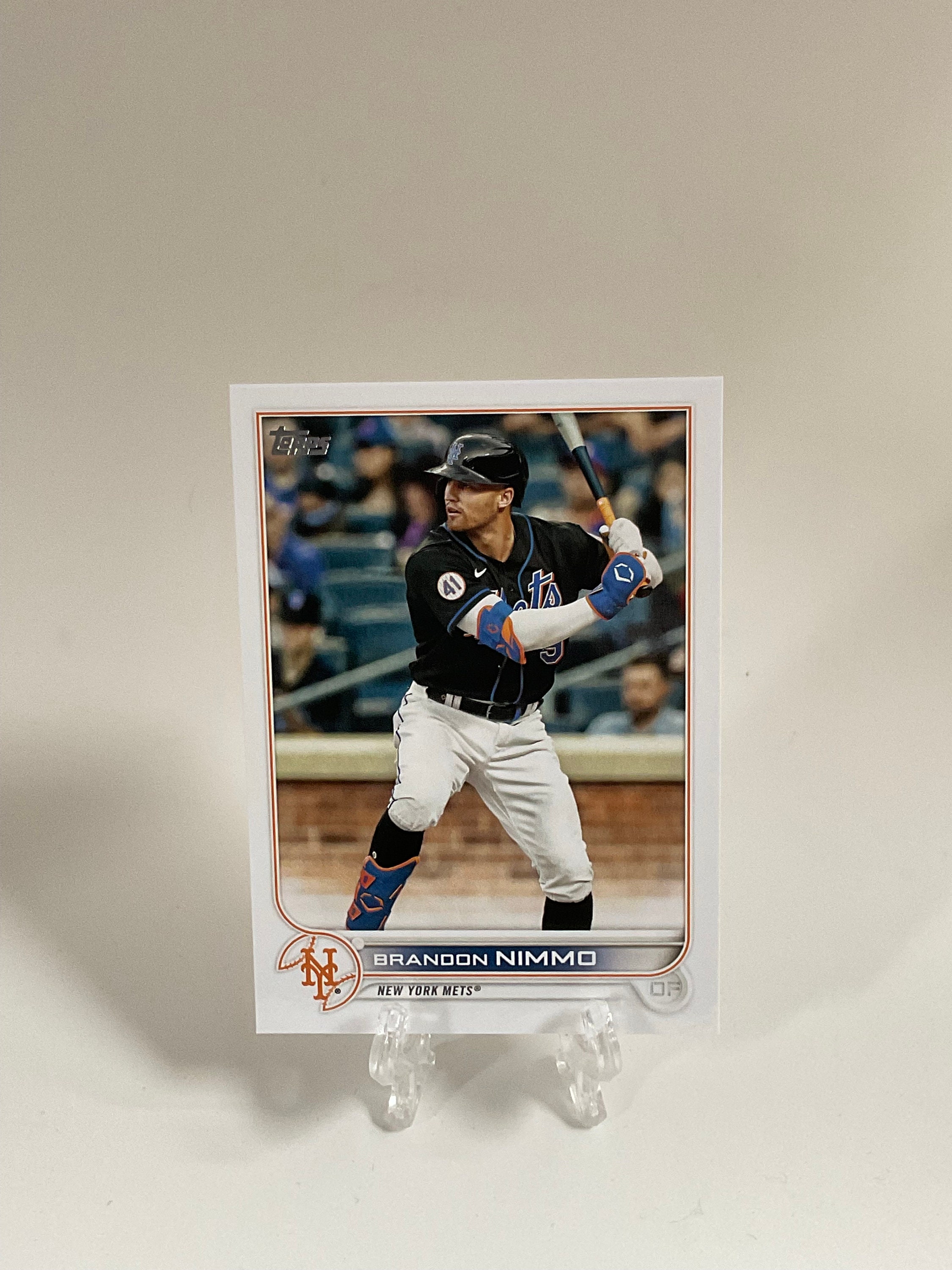 Brandon Nimmo New York Mets Framed 15 x 17 Stitched Stars Collage