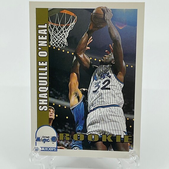 1993 Skybox Shaquille Oneal Rookie Card 442 Etsy