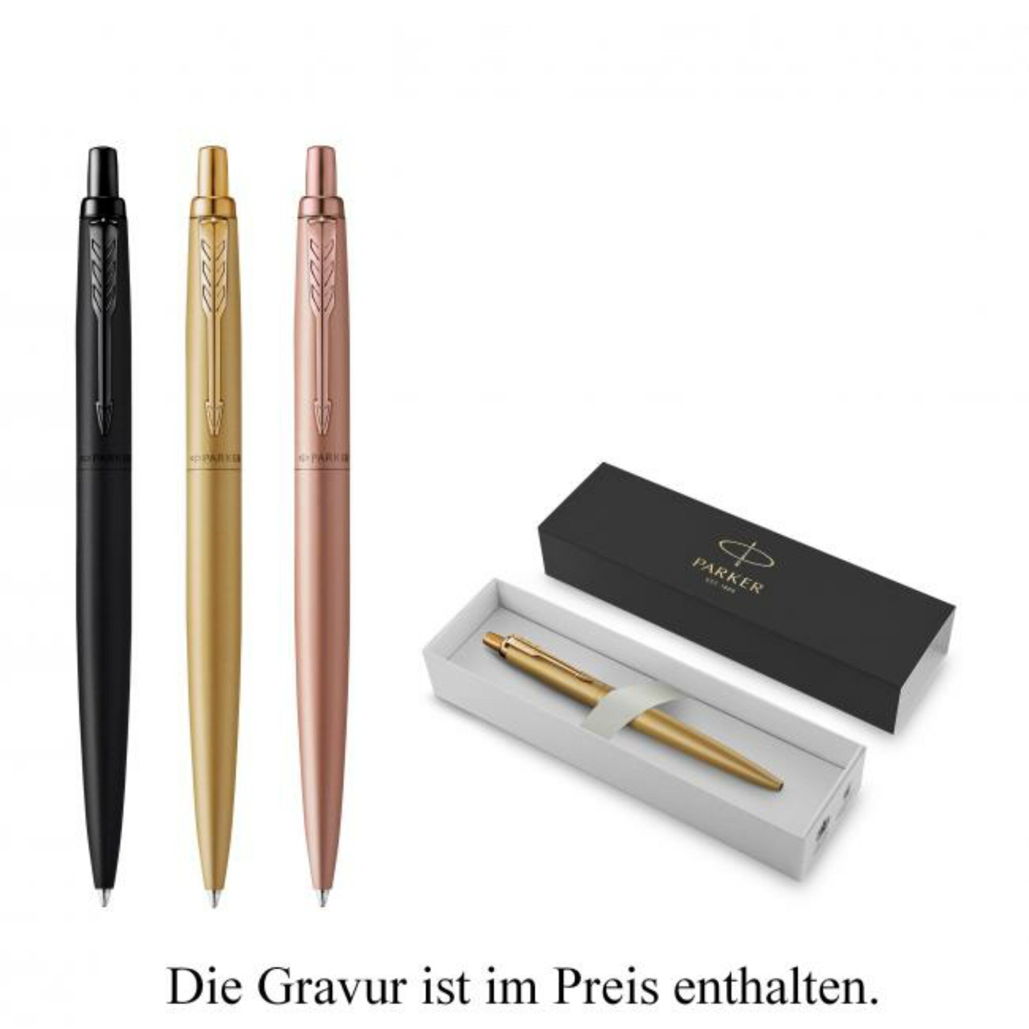 Parker Ballpoint Pen Jotter Xl Monochrome With Engraving As Etsy