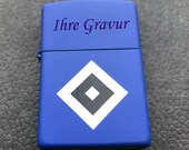 HSV Zippo with engraving