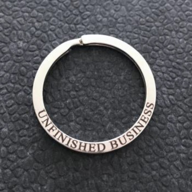 Key ring with engraving image 1