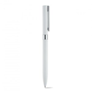 White ballpoint pen with your engraving