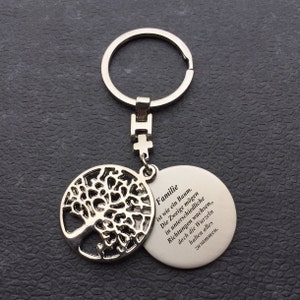 Have the tree of life keychain engraved with engraving