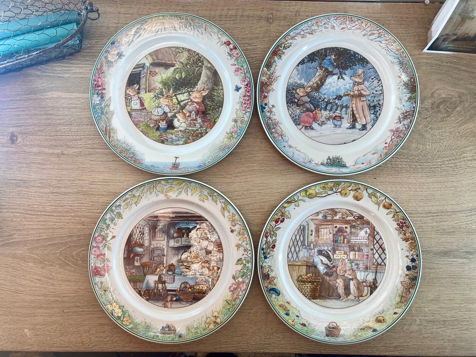 Rare Set of Four Villeroy Boch Foxwood Tales Four Seasons Dinner Plates, Collectable, Foxwood Tales Plates, Villeroy and Boch Brian Paterson - Etsy Rare Set of Four Villeroy Boch Foxwood Tales Four Seasons Dinner Plates, Collectable, Foxwood Tales Plates, Villeroy and Boch Brian Paterson - Etsy