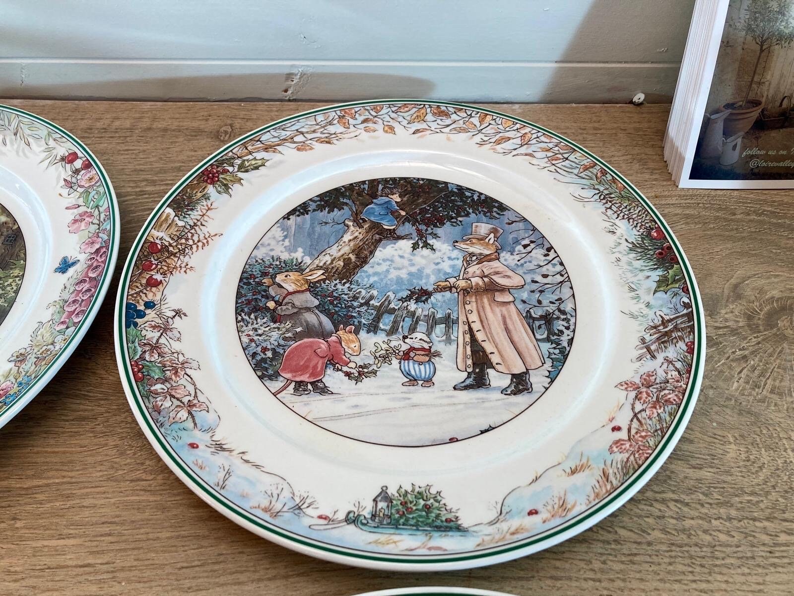 Rare Set of Four Villeroy Boch Foxwood Tales Four Seasons Dinner Plates, Collectable, Foxwood Tales Plates, Villeroy and Boch Brian Paterson - Etsy Rare Set of Four Villeroy Boch Foxwood Tales Four Seasons Dinner Plates, Collectable, Foxwood Tales Plates, Villeroy and Boch Brian Paterson - Etsy