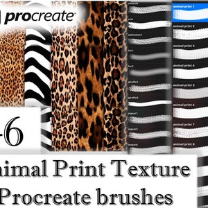 Procreate Skin Texture. Safari Color Palettes. Procreate Bundle for Animal Texture. Fur Hair. Feather Brushes. Animal Patterns Brushes