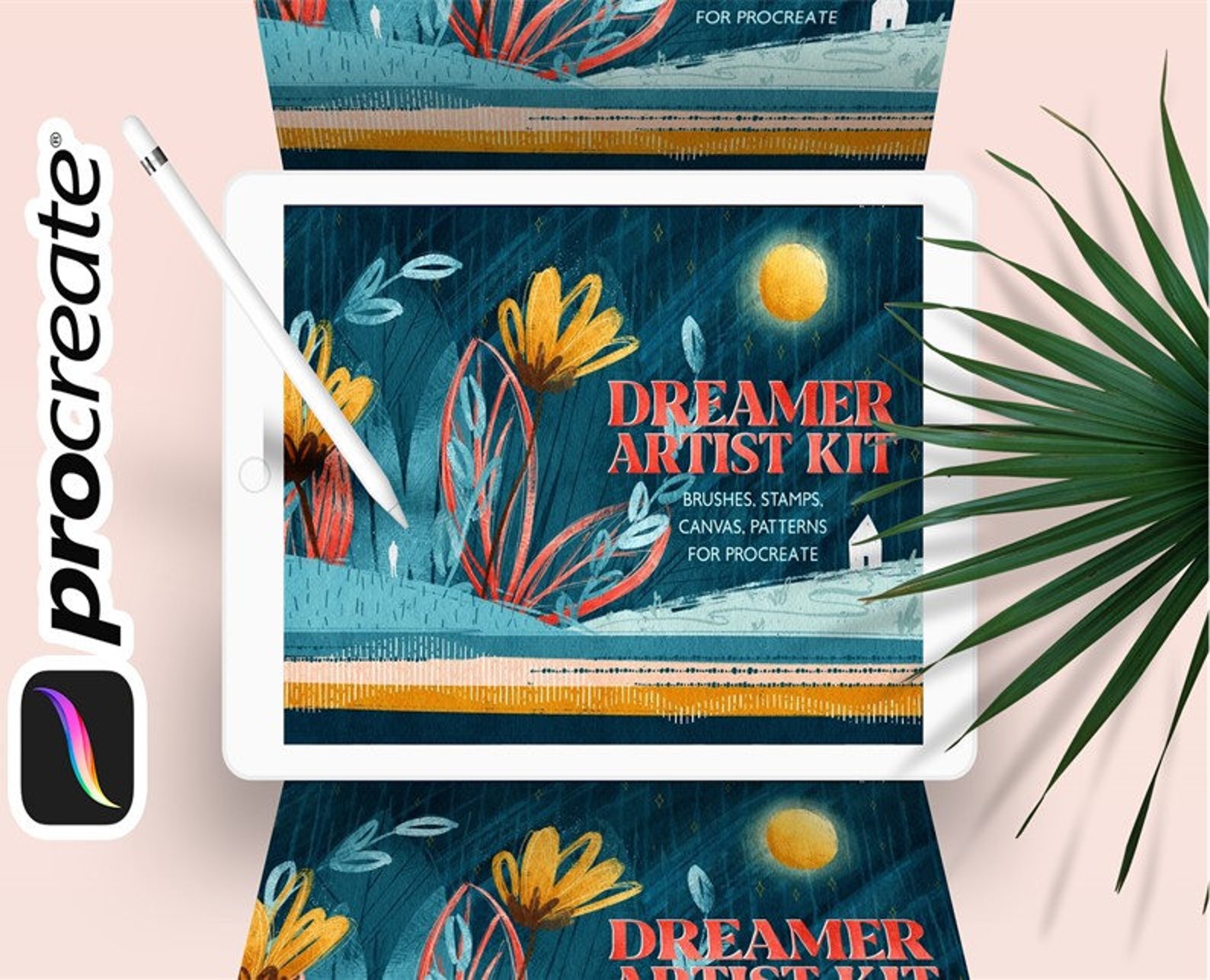 Dreamer Artist Kit. New set with brushes stamps Etsy