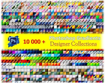10000+ Photoshop Gradients: Designer Collection (.GRD)