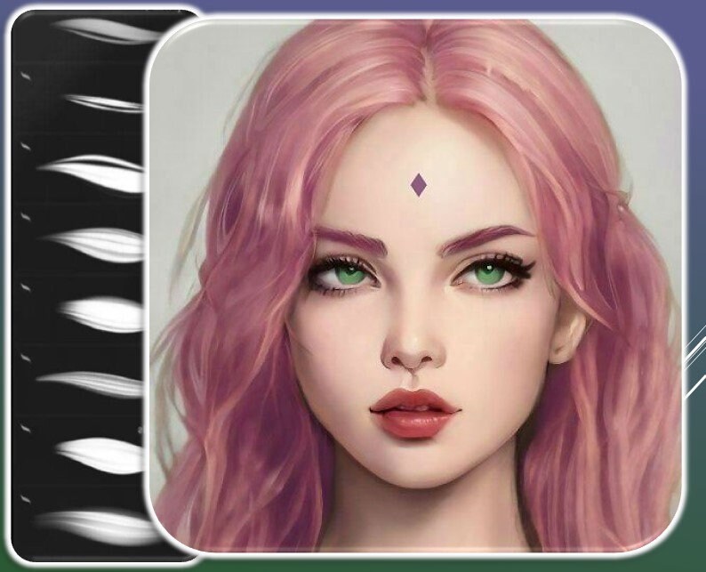 240 Procreate Brushes, Hair Brushes Pack, Anime Hair, Sketcher Brush