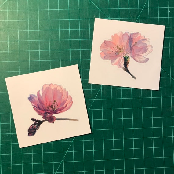 Autocollants De Fleurs De Cerisier Réutilisables - 500 Pièces