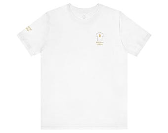 Heritage Number Heavy-Weight Cotton T-Shirt No. 8, Beyond Limits, Forever Eight, The Legacy Golden, Soccer Jersey Minimalist Sports Design