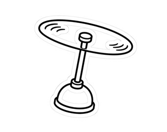 Take-Copter Sticker | Doraemon Propeller Helmet Kiss-Cut Sticker