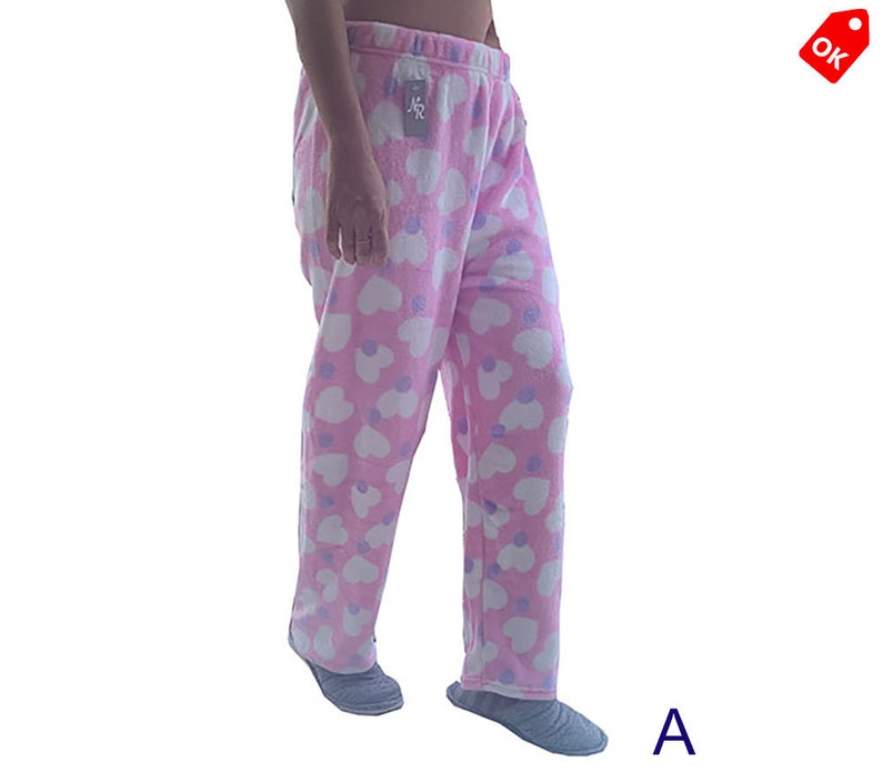 warm fuzzy pajama pants