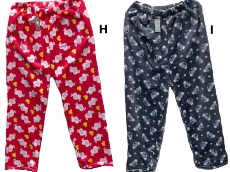 fuzzy pj pants