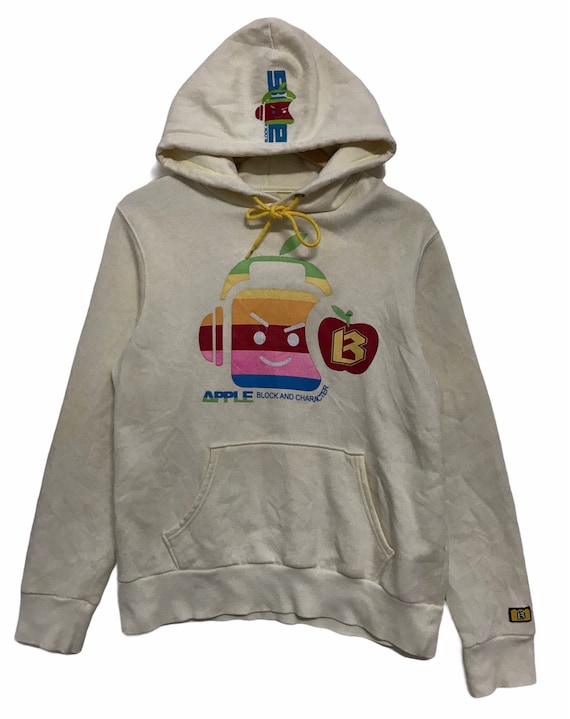 Apple Block And Character Funny Look StreetWear