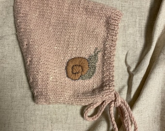 Baby toddler pixie embroidered hat