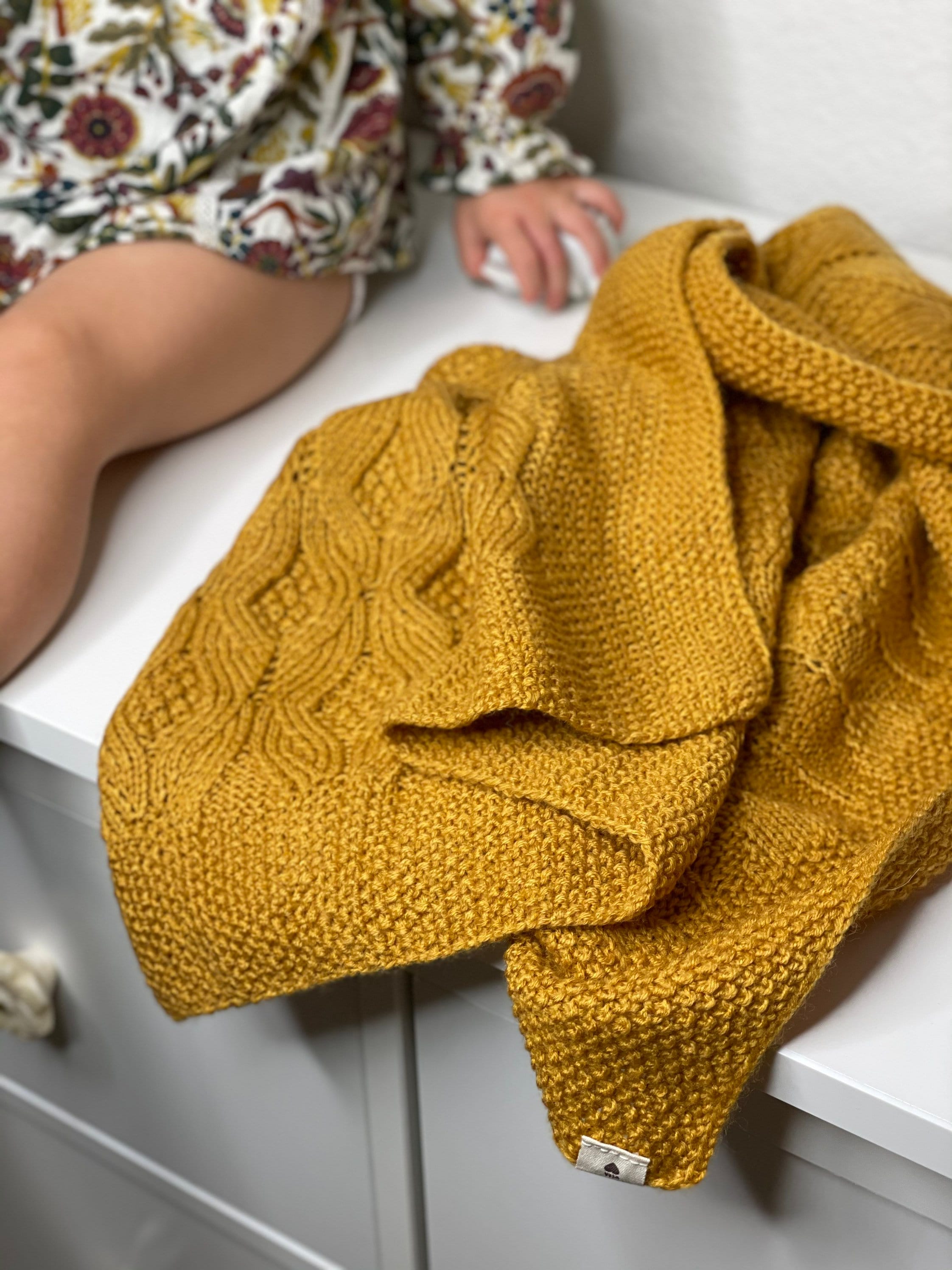 Baby merino wool knitted blanket Etsy