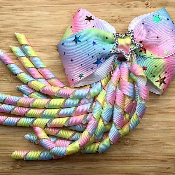 Ribbon Hair Bow Etsy UK