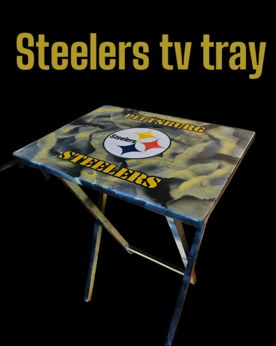 Steelers TV Tray Etsy