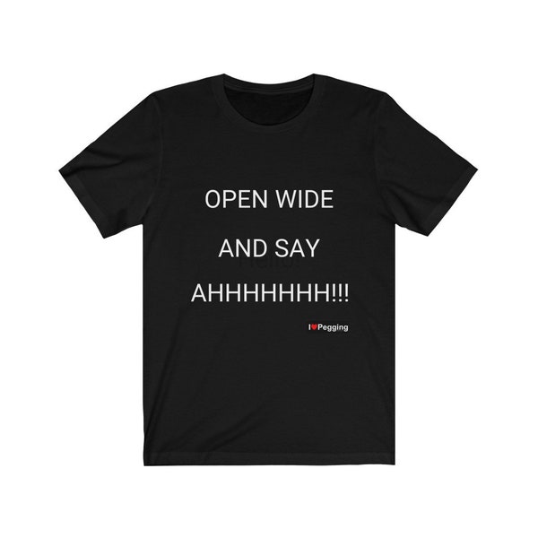 Open Wide Pegging Tee