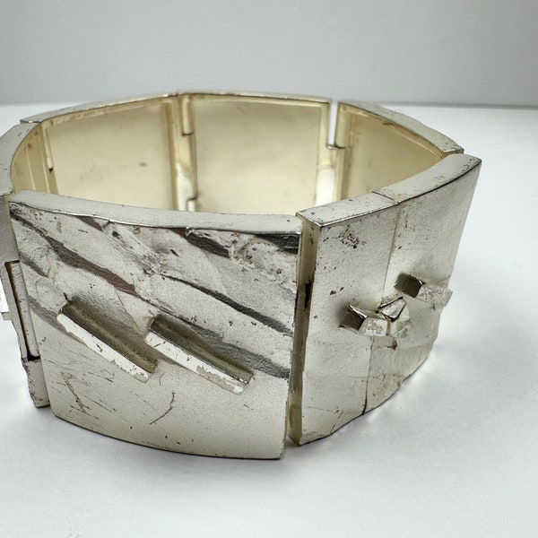 Christophe Burger Space Age armband in sterling zilver voor Lapponia