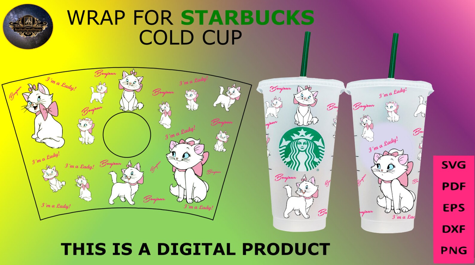 Free Free 304 Disney Starbucks Wrap Svg SVG PNG EPS DXF File