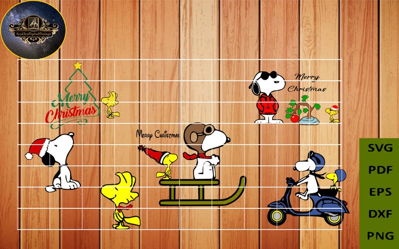 Download Snoopy Christmas Svg Snoopy bundle Svg Charlie Brown | Etsy