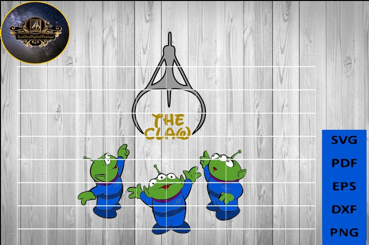 The Claw Svg Toy Story Svg Disney Svg The Claw Cut File Etsy