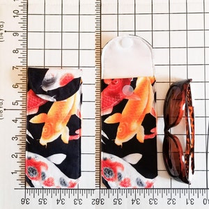 Matching Handmade Soft Eyeglass Case