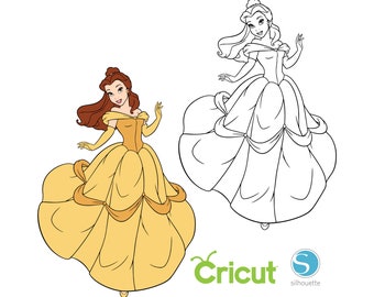 Belle Silhouette - Etsy