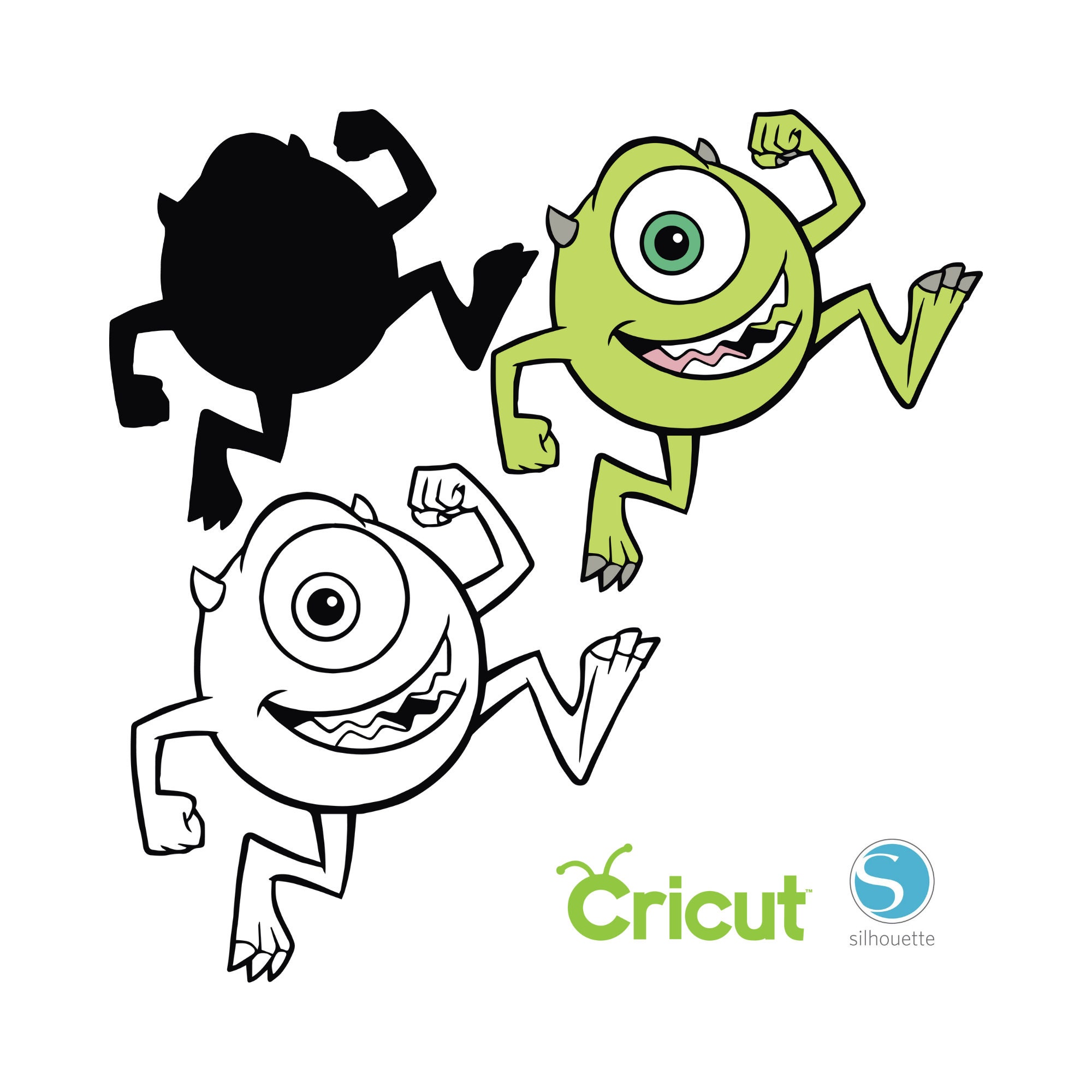 Monsters Inc characters svg, Mike Wazowski svg, Sulley svg, - Inspire Uplift