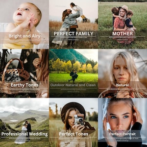 Bestseller Lightroom Preset Bundle.  327 Professional Desktop & Mobile presets and 21 tools.