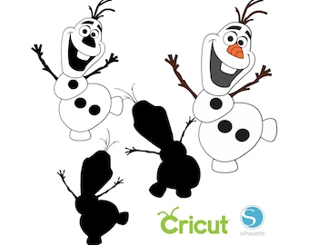 オラフ SVG、アナと雪の女王 SVG、オラフ クリップアート、オラフ