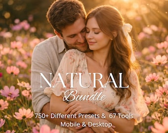 750+ Natural Presets Bundle and 67 Tools. Desktop & Mobile.