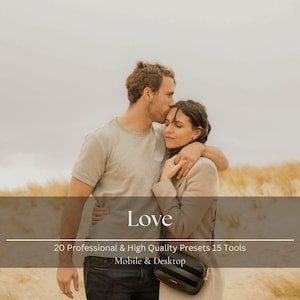 20 Love Presets and 15 tools. Professional Desktop & Mobile Filters.